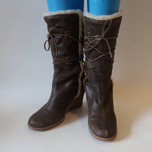 KORS Michael Kors Brown Heeled Boots